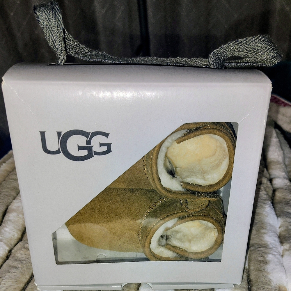 UGG Tan Baby Booties